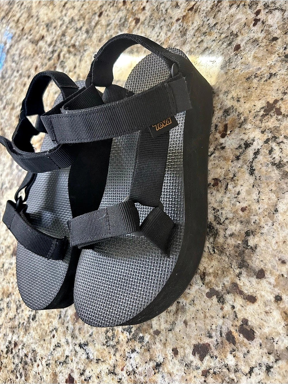 Teva Flatform Universal Sandals Black US 6
